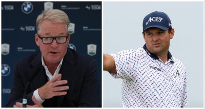 "Great merger, huh?!" Patrick Reed with explosive (!) comments at The Open